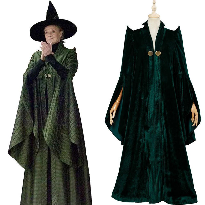 Harry potter Minerva McGonagall Cosplay Costume