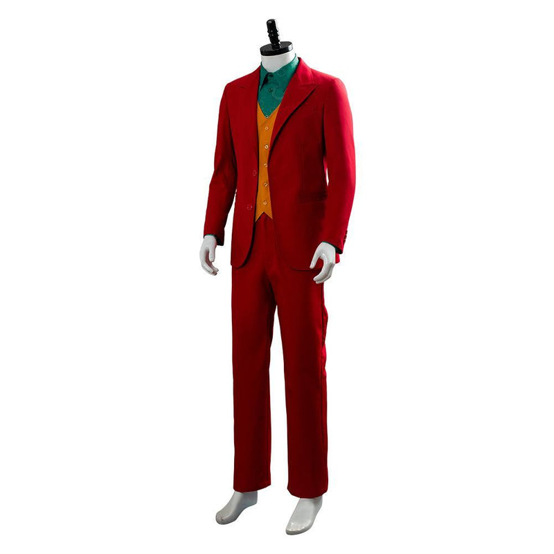 Joker Origin Romeo 2019 Film DC Movie Joaquin Phoenix Arthur Fleck Cosplay Costume Outfit Suit Uniform