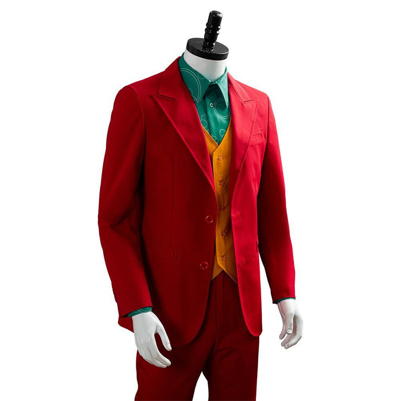 Joker Origin Romeo 2019 Film DC Movie Joaquin Phoenix Arthur Fleck Cosplay Costume Outfit Suit Uniform