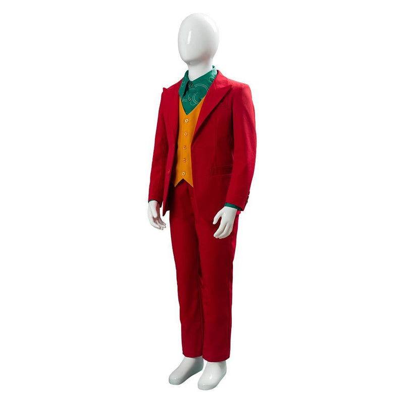 2019 Joker Origin Romeo Joaquin Phoenix Arthur Fleck Suit Cosplay Costume For Kids