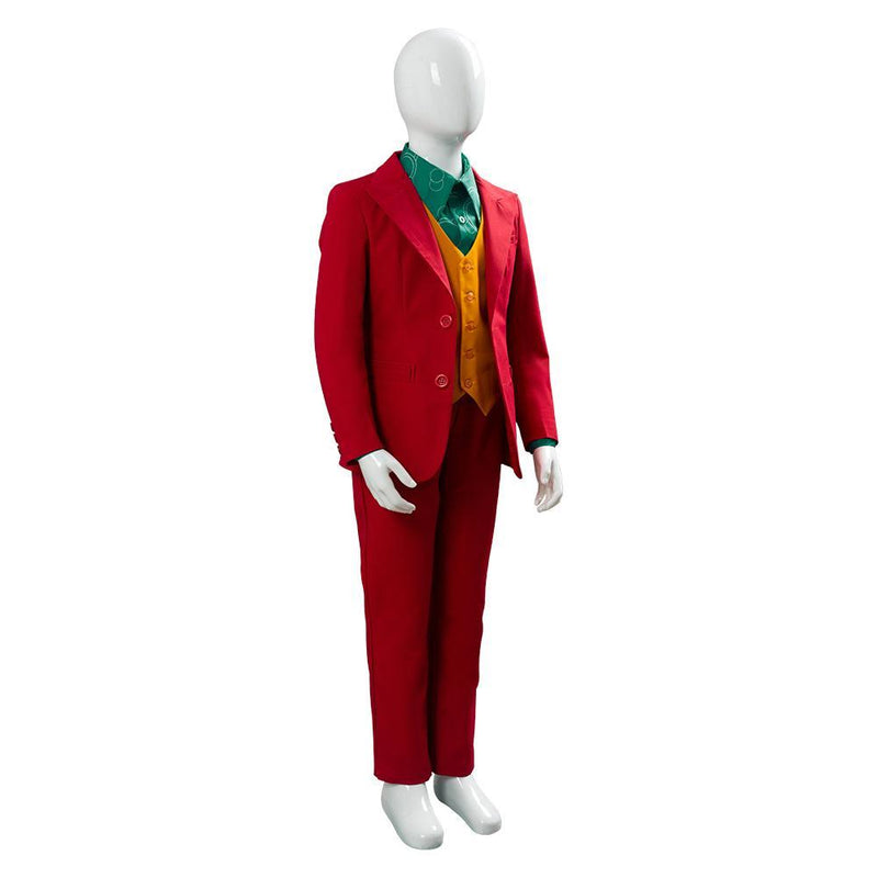 2019 Joker Origin Romeo Joaquin Phoenix Arthur Fleck Suit Cosplay Costume For Kids