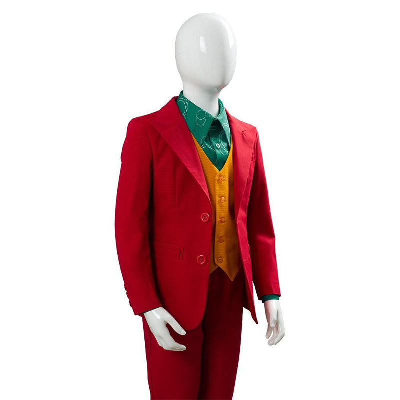 2019 Joker Origin Romeo Joaquin Phoenix Arthur Fleck Suit Cosplay Costume For Kids