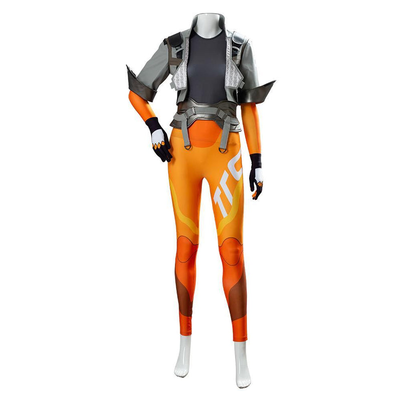 OW2 Overwatch Tracer Lena Oxton Suit Cosplay Costume
