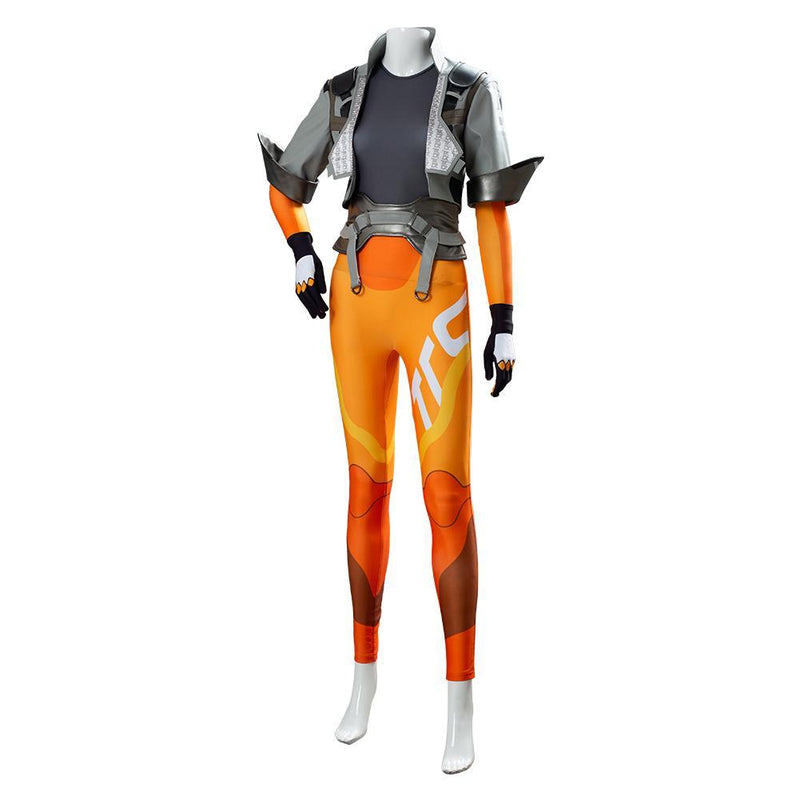 OW2 Overwatch Tracer Lena Oxton Suit Cosplay Costume
