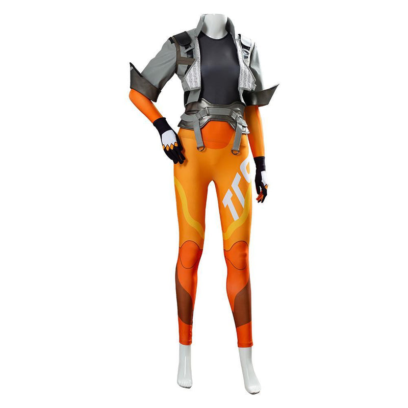 OW2 Overwatch Tracer Lena Oxton Suit Cosplay Costume