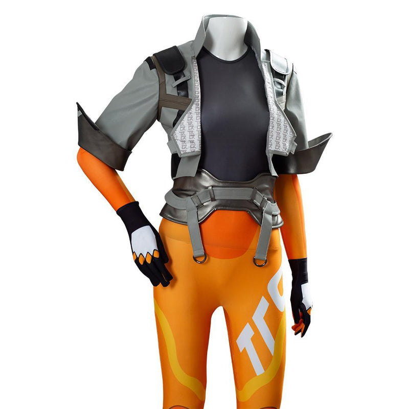 OW2 Overwatch Tracer Lena Oxton Suit Cosplay Costume