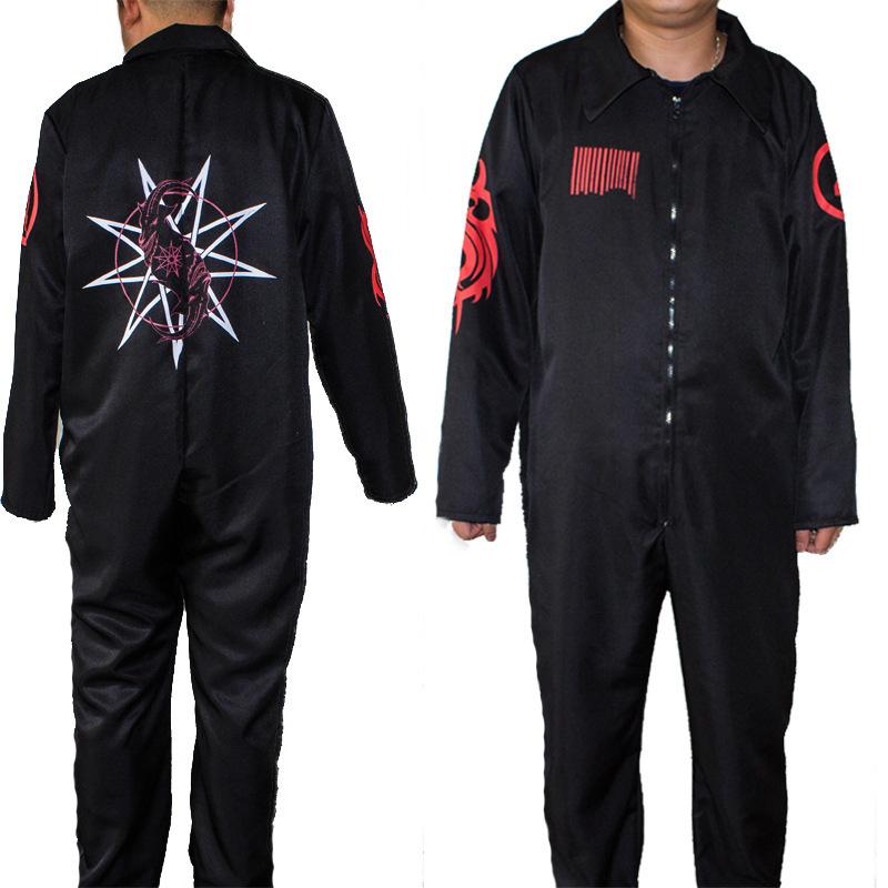 Slipknot Jumpsuit Costume Rock Band Cosplay