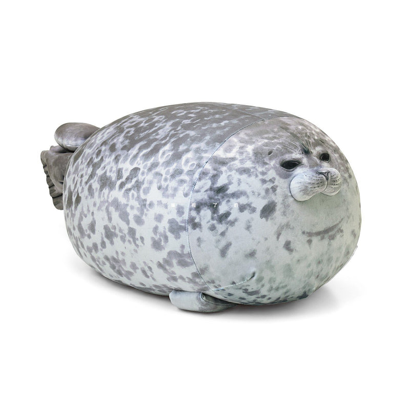Pillow Soft Round Blob Seal Pillow Hug Plush Pillow Stuffed Cotton Animal Plush Toy