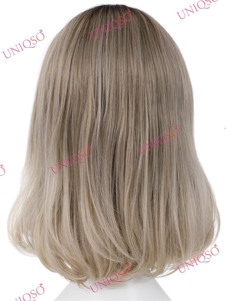 Premium Wig -  Natural Brown Lace Front Straight Wig