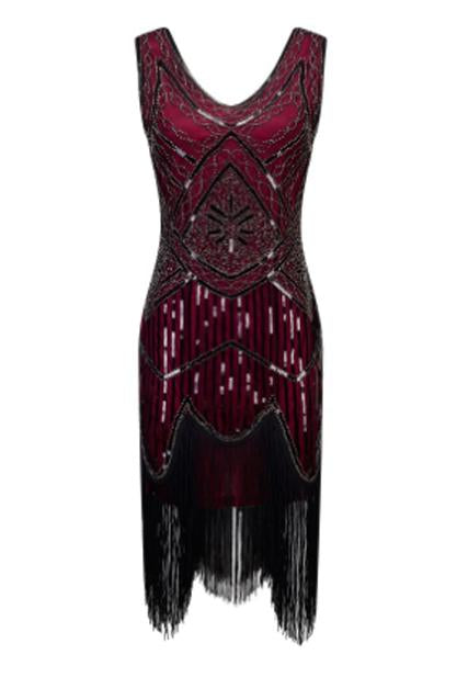 Sequined Colorful Dress