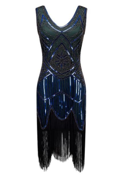 Sequined Colorful Dress