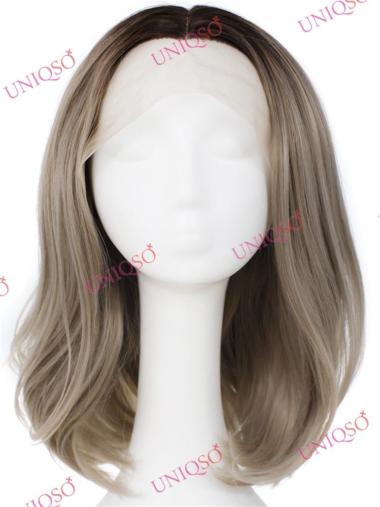 Premium Wig -  Natural Brown Lace Front Straight Wig
