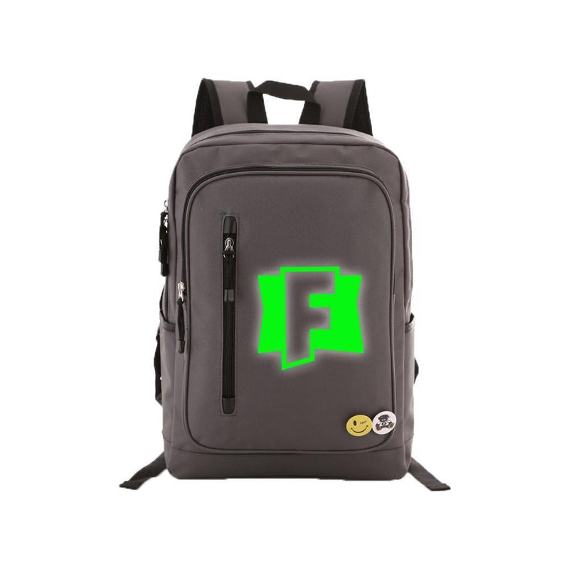 Game Fortnite Students 17" Backpack - Green Luminous CSSO093