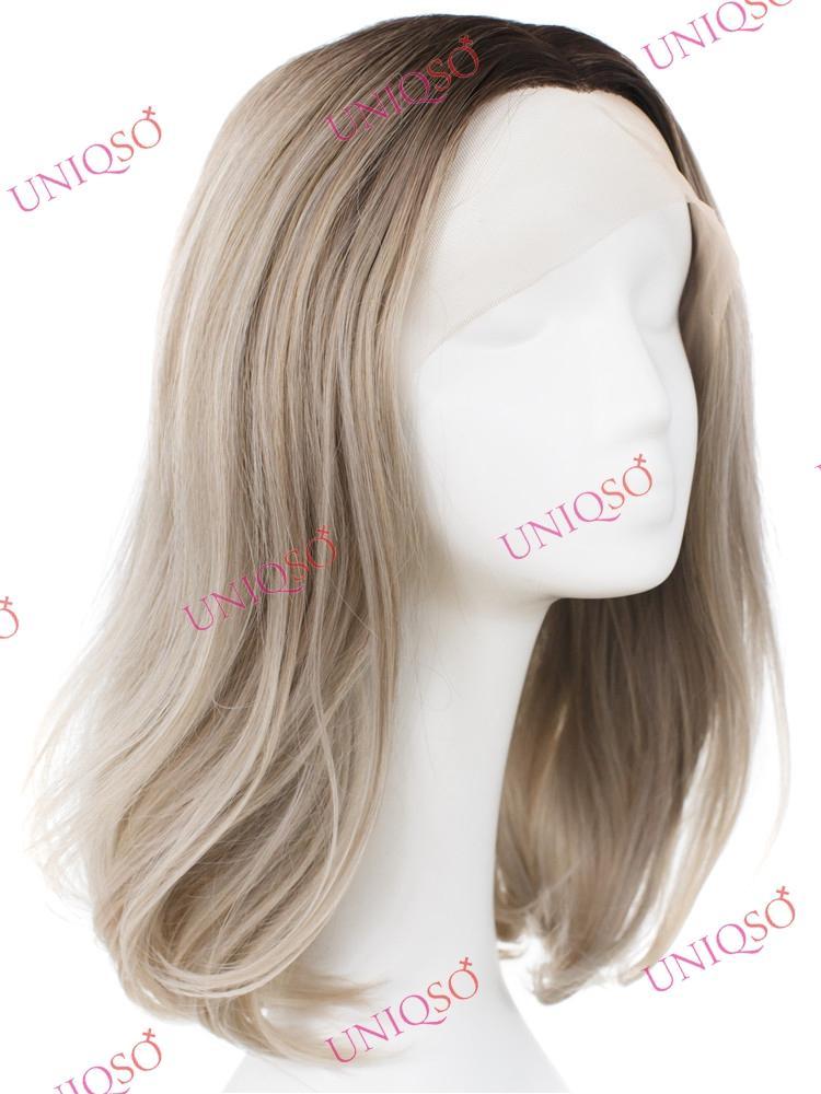 Premium Wig -  Natural Brown Lace Front Straight Wig