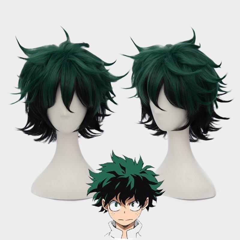 Cosplay Wig - My Hero Academia Anime / Deku/ Midoriya Izuku