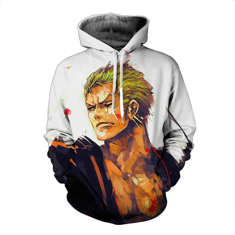 One Piece Hoodie - Zoro Pullover Hoodie CSSO002