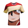 One Piece T-Shirt - Monkey D Luffy Tee 3D Print T-Shirt CSSO033