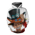 One Piece Hoodie - Monkey D. Luffy Pullover Hoodie CSSO013