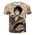 One Piece T-Shirt - Monkey D Luffy 3D Print T-Shirt CSSO031