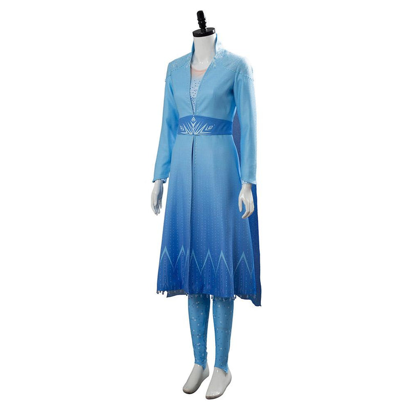 Frozen 2 Princess Elsa Dress Cosplay Costume