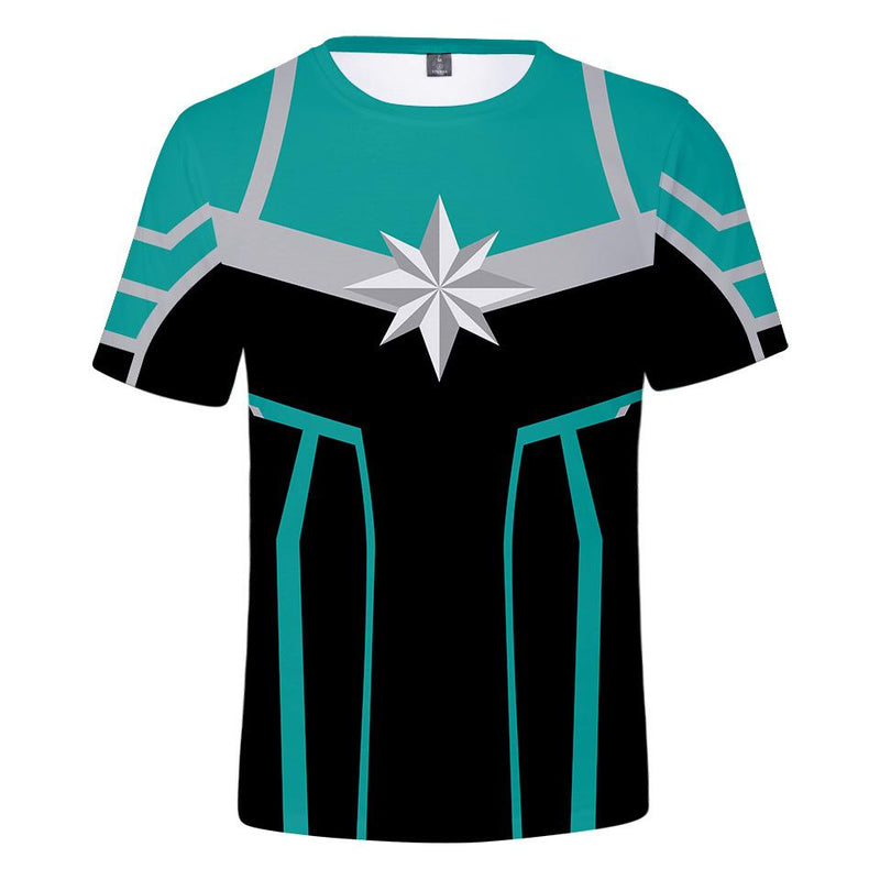 Captain Marvel T-Shirt - Carol Danvers Graphic T-Shirt CSOS923