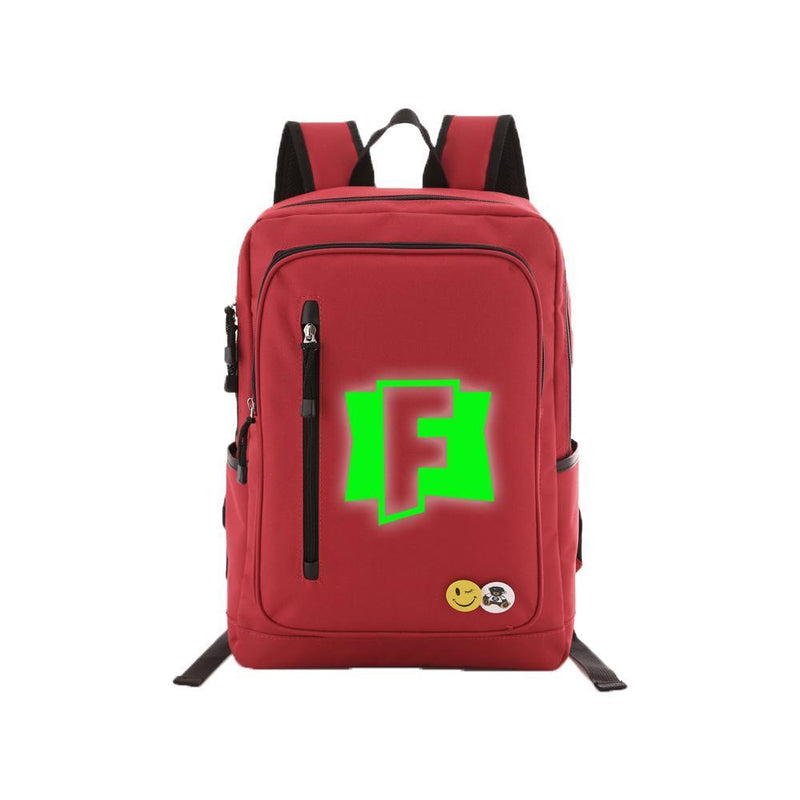 Game Fortnite Students 17" Backpack - Green Luminous CSSO093