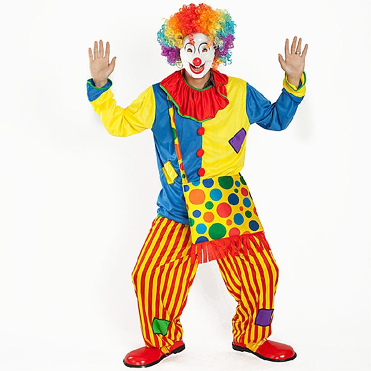 Cosplay Costume Clown Clothes Clown Costumes Masquerade Clown Suit