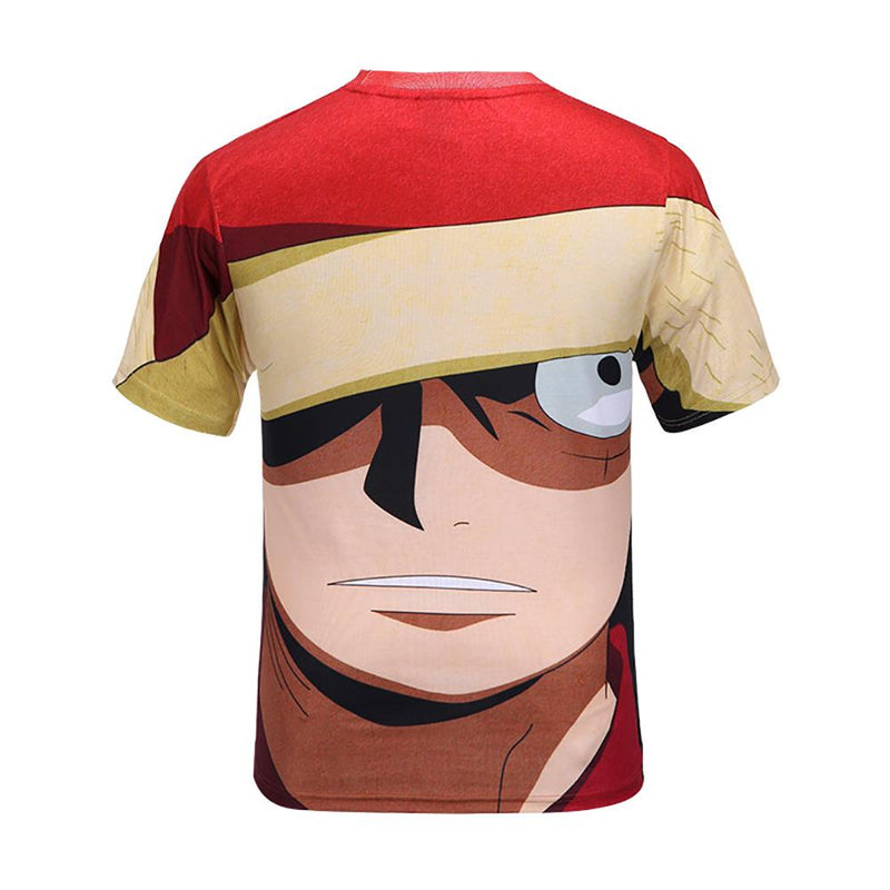 One Piece T-Shirt - Monkey D Luffy Tee 3D Print T-Shirt CSSO033