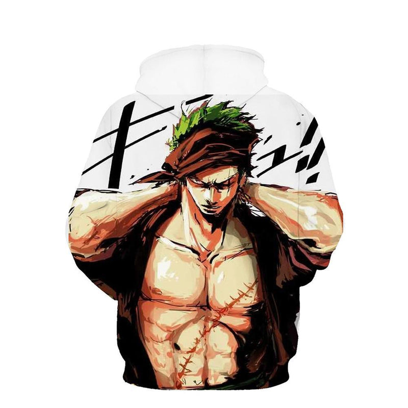 One Piece Hoodie - Zoro Pullover Hoodie CSSO023