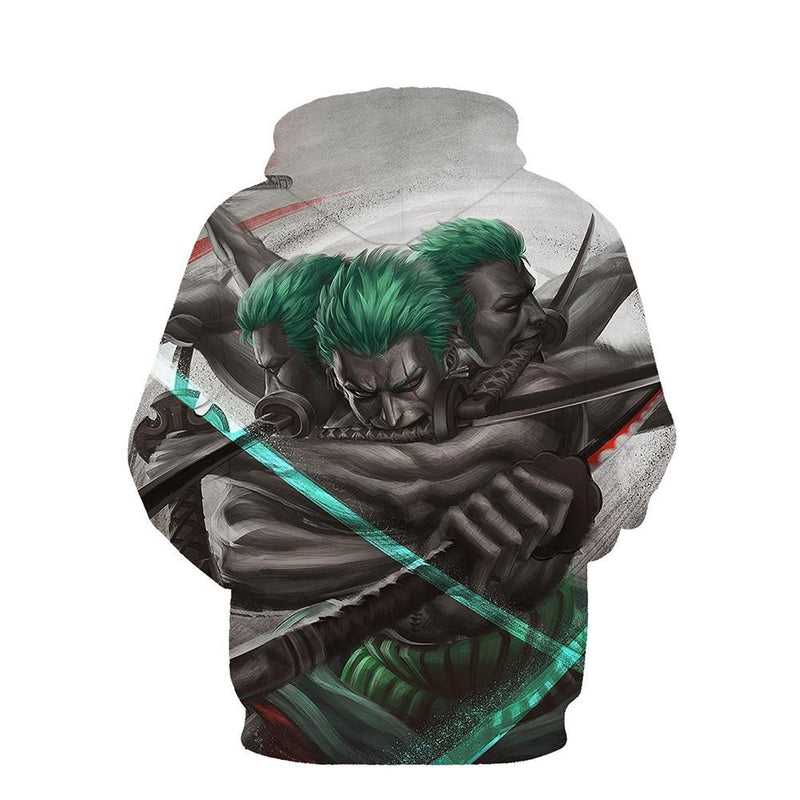 One Piece Hoodie - Zoro Pullover Hoodie CSSO015