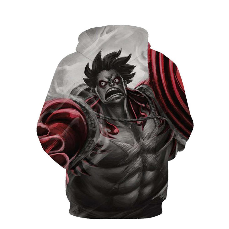 One Piece Hoodie - Monkey D Luffy Pullover Hoodie CSSO021