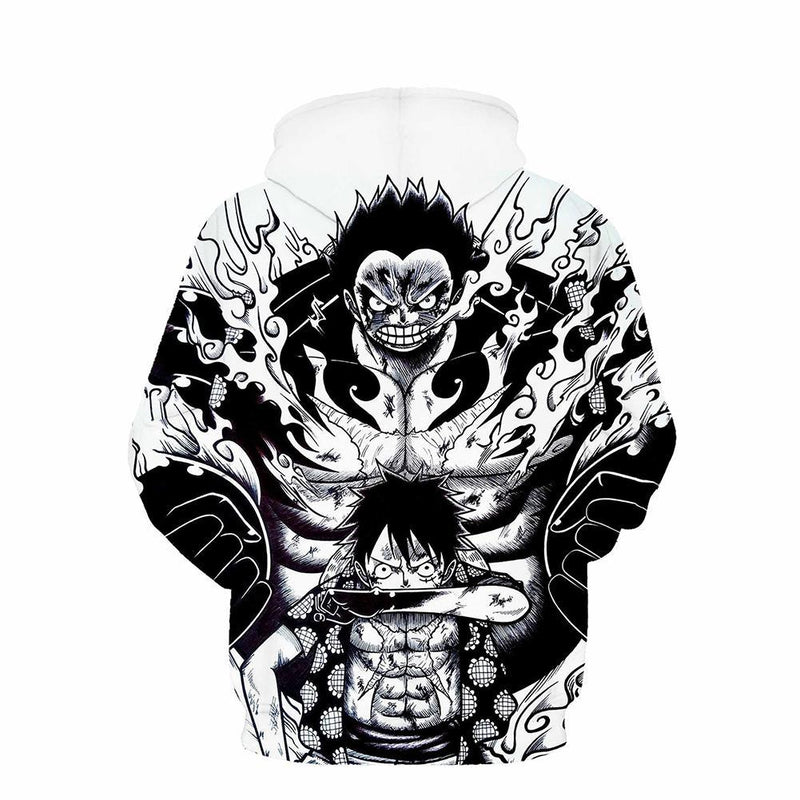 One Piece Hoodie - Monkey D. Luffy Pullover Hoodie CSSO012