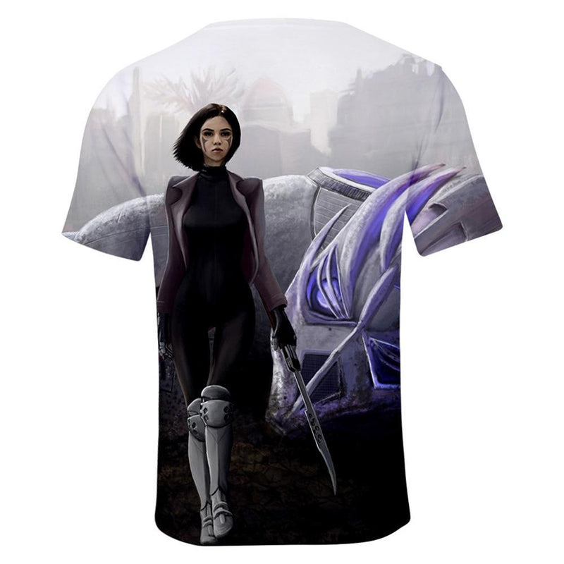 Alita T-Shirt - Battle Angel Graphic T-Shirt CSOS985