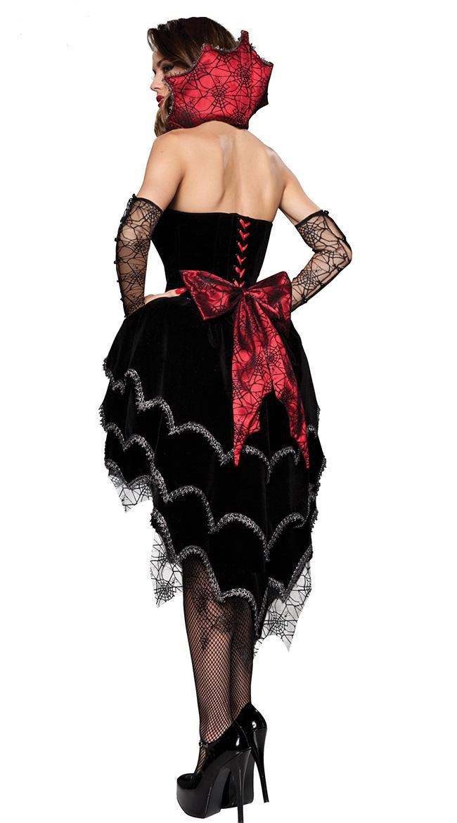 Vampire Witch Sexy Gothic Dress Costume For Women Halloween