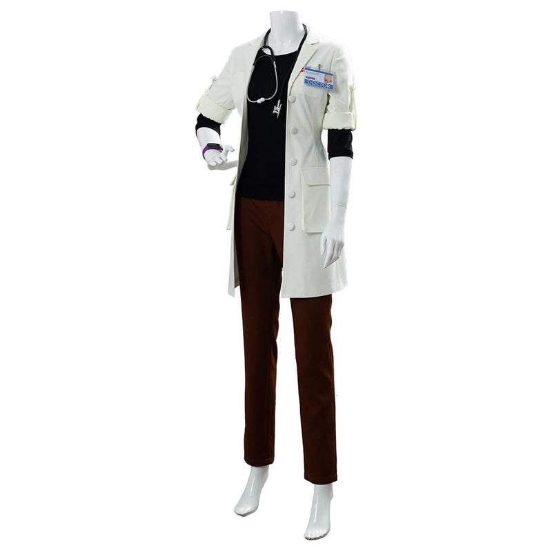 OW Overwatch Mercy Angela Dr. Ziegler Skin Uniform Cosplay Costume