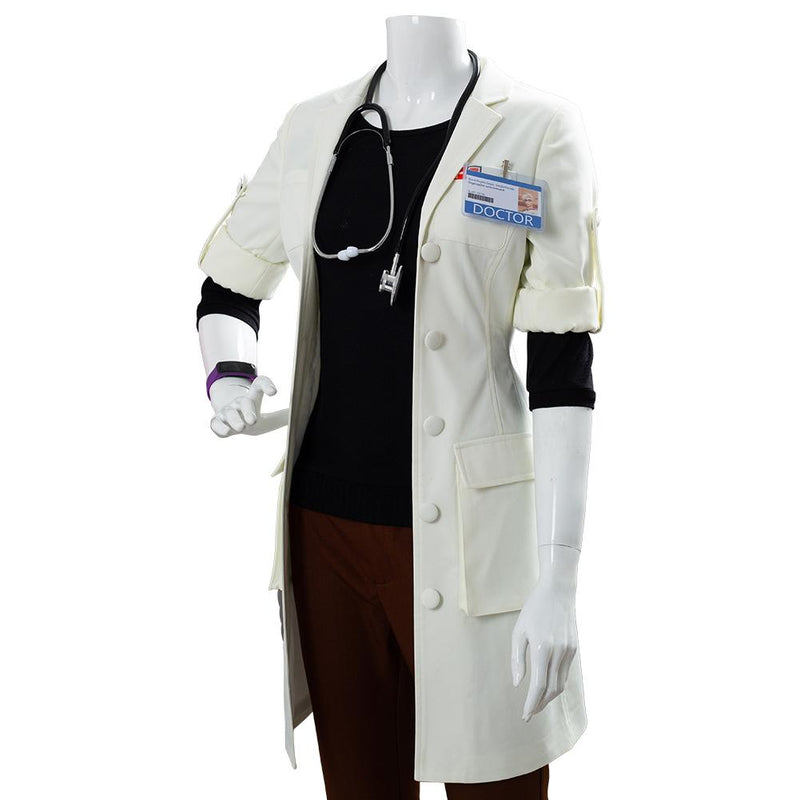 OW Overwatch Mercy Angela Dr. Ziegler Skin Uniform Cosplay Costume