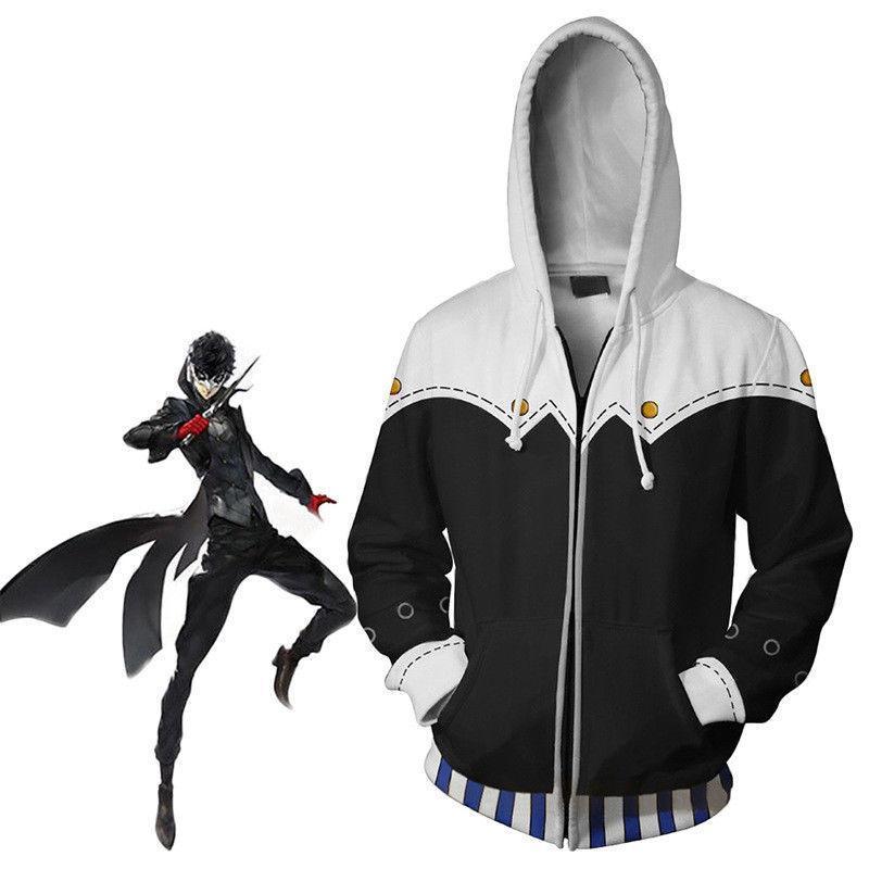 Persona 5 Hoodie - Akira Kurusu Zip Up Hoodie CSOS820