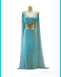 Game Of Thrones Daenerys Targaryen Dragons Mother Dress Costume For Girls And Women Cosplay