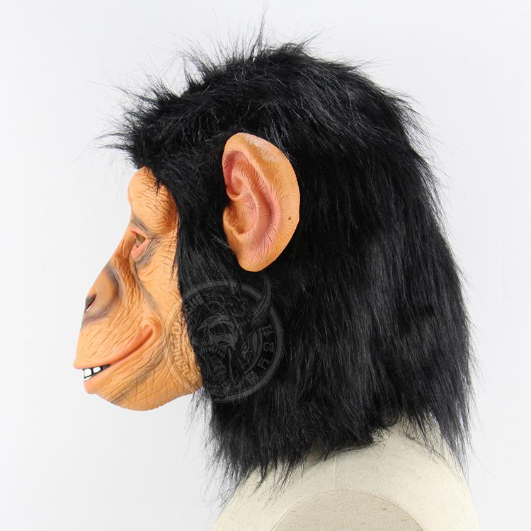 Halloween Party Big Ears Monkey Mask Apes Latex Masks