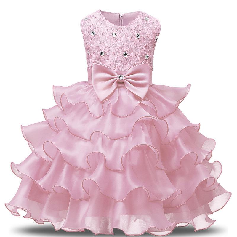 Beaded Princess Children Party Dress