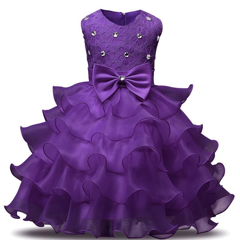Beaded Princess Children Party Dress