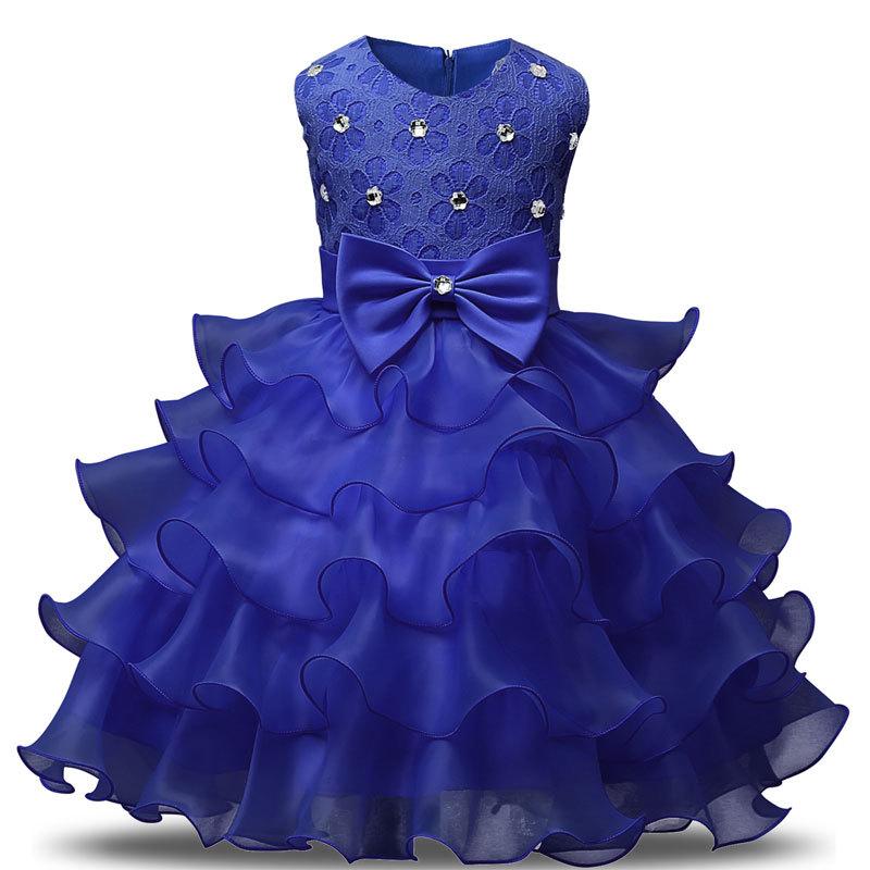 Beaded Princess Children Party Dress