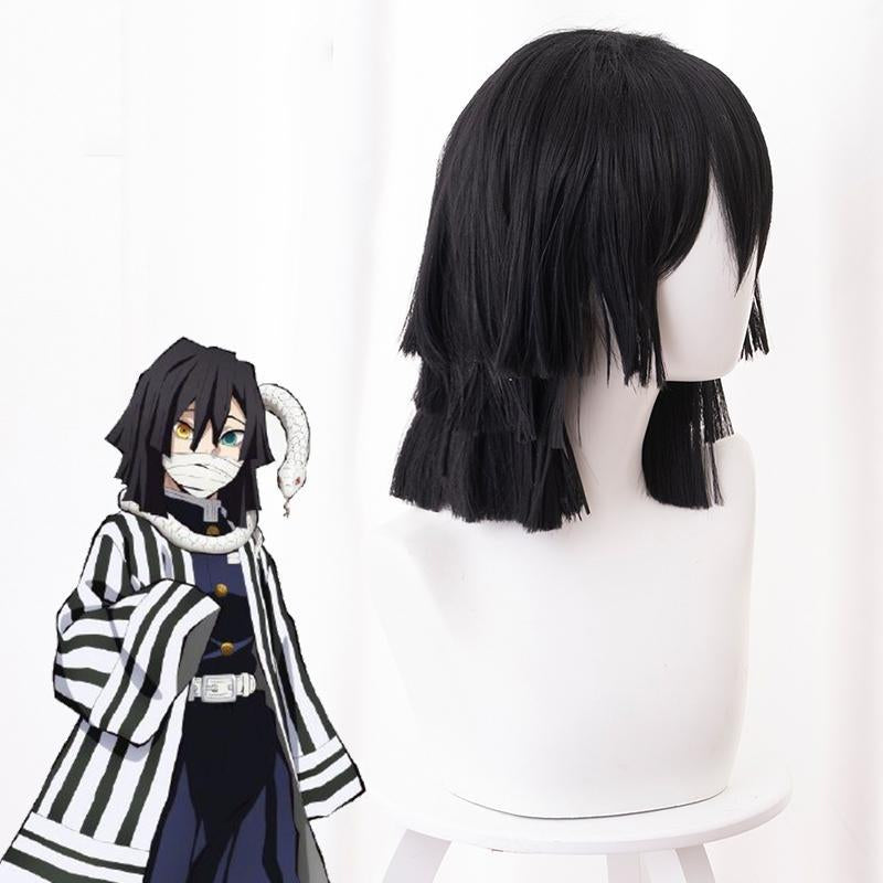 Cosplay Wig - Demon Slayer-Iguro Obanai