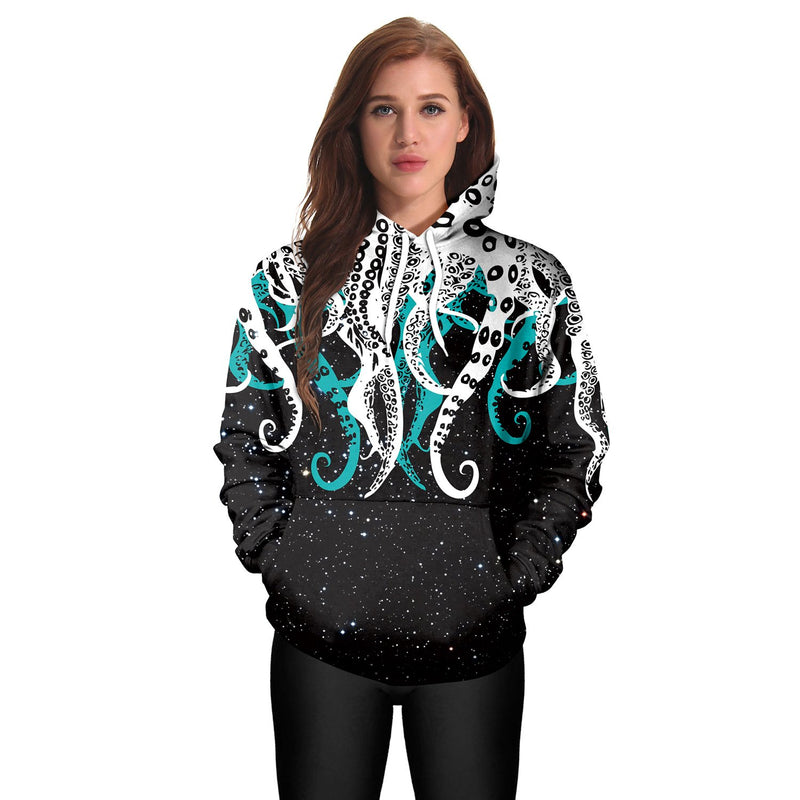 Octopus Hoodie Fashion Sweatshirt For Men And Women