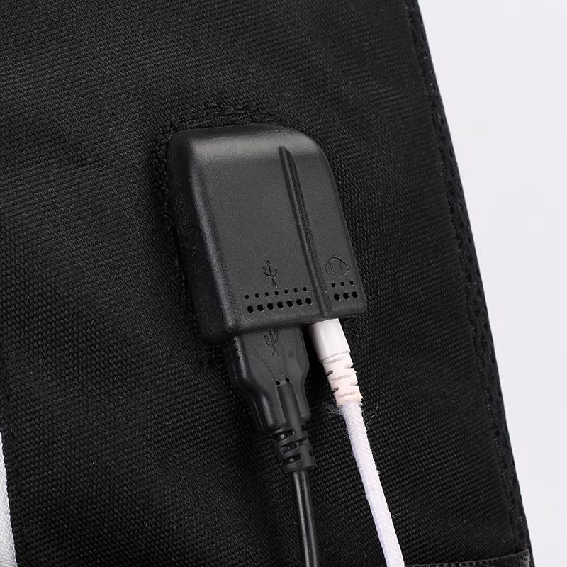 Marshmello Backpack With USB Charging Port CSSO218