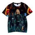 Captain Marvel T-Shirt - Carol Danvers Graphic T-Shirt CSOS921