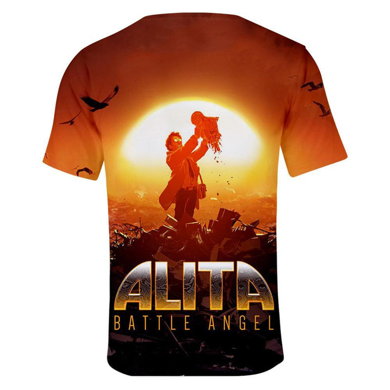 Alita T-Shirt - Battle Angel Graphic T-Shirt CSOS986