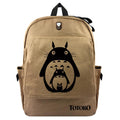 Japanese Anime Totoro 17" Canvas Backpack CSSO073