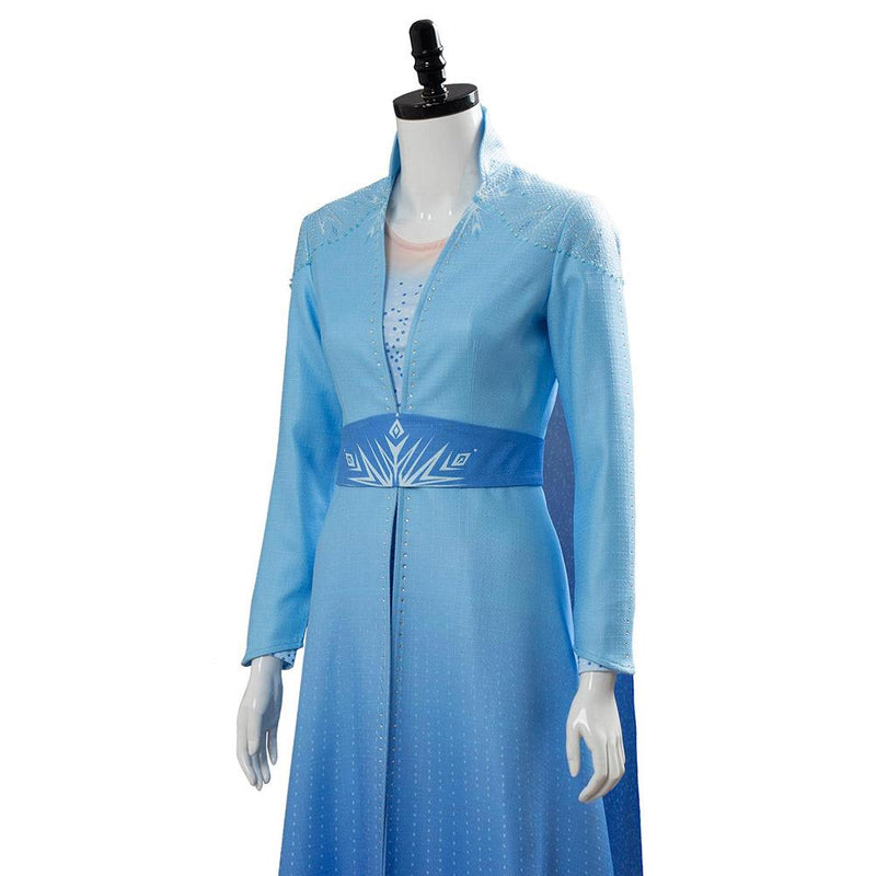 Frozen 2 Princess Elsa Dress Cosplay Costume