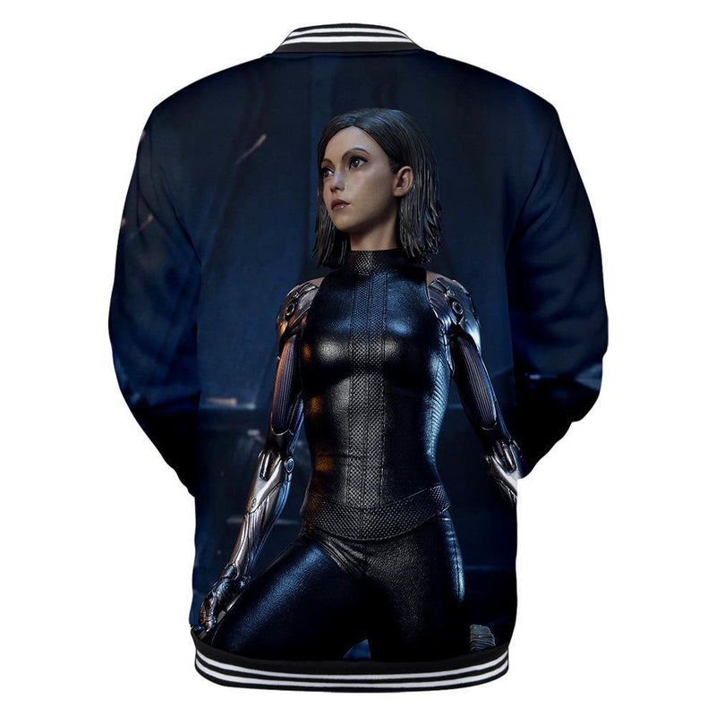 Alita Jacket - Battle Angel Baseball Jacket CSOS964